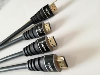 High-speed gold-plated black metal head 2.0V HD1052 HDMI cable