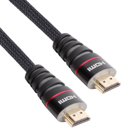 High-speed gold-plated black metal head 2.0V HD1052 HDMI cable